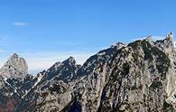 Cimadors (monte) - panorama ravvicinato del gruppo Sernio Grauzaria