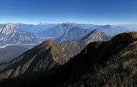 Piombada (monte) - panorama completo dalla vetta sud