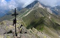 Cresta del Giovo dalla Val Racines a passo Giovo