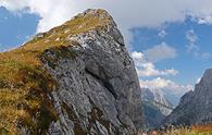 Creta di Mimoias cima est dalla Val Pesarina