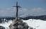 La croce sulla quota più alta del Col dei S'Cios.