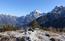 La cima del Cuel de la Barete con la Val Dogna, Montasio e C ...