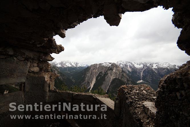 01-Vista dall'interno dell'osservatorio