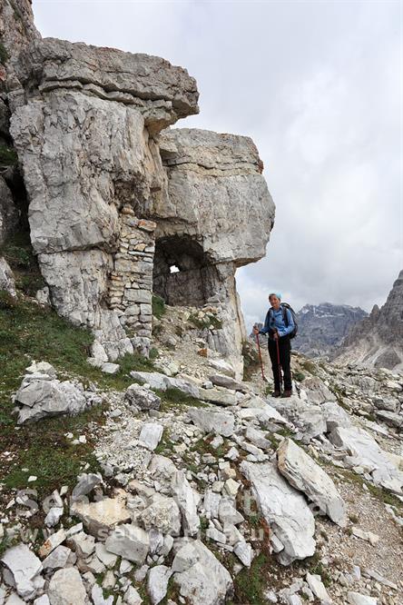 07-Postazione soprastante Forcella Lavaredo