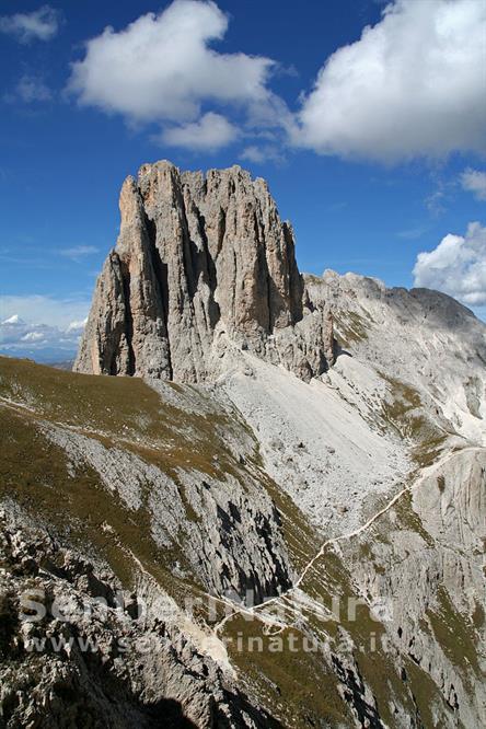 15-Il Teston del Vaiolon sopra l'omonimo passo