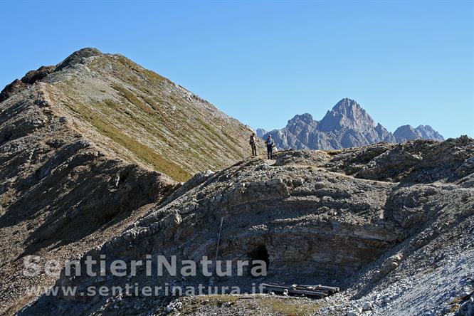 09-Postazioni belliche lungo il crinale di Punta Alochet