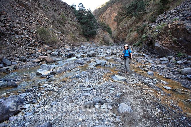 11-Sul greto del torrente Almendro Amargo - Barranco de las Angustias