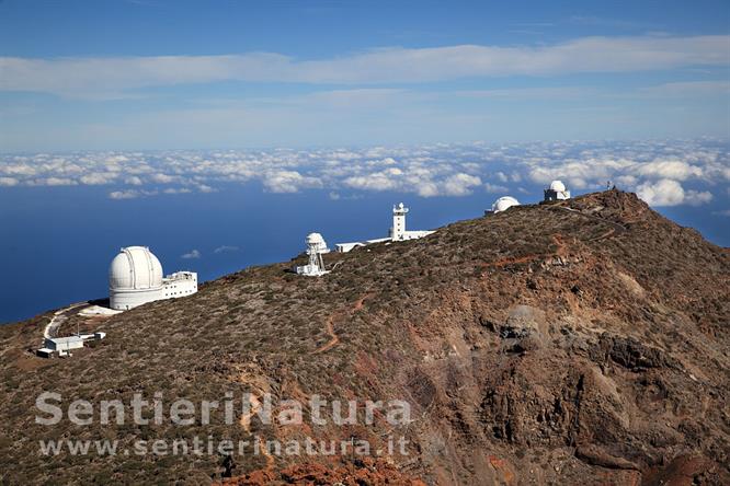 14-Gli osservatori astronomici: sempre al di sopra delle nuvole - Roque de Los Muchachos