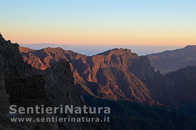 01-L'imbrunire sulla caldera del Taburiente