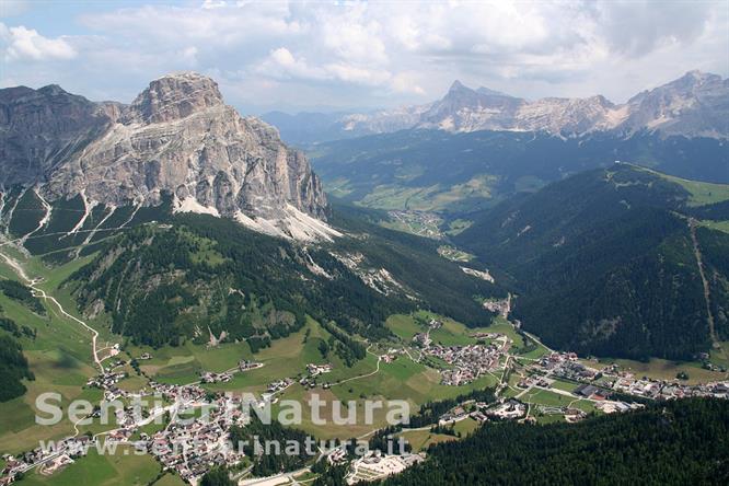 10-Dal Piz, vista su Colfosco e Corvara