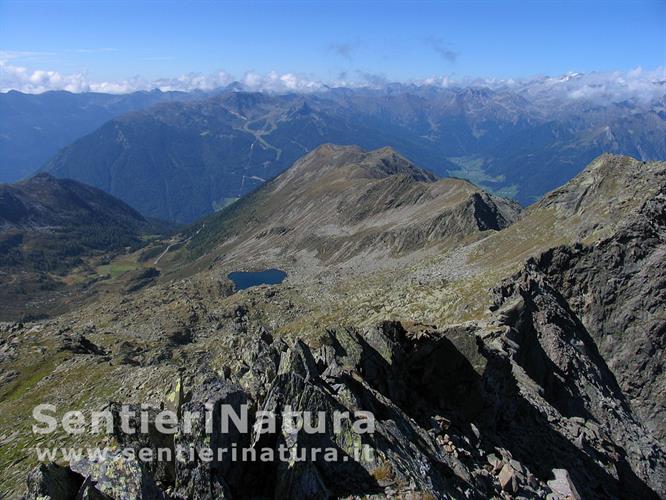 12-Lo Schreinsee dalla cima del Rauchkofel