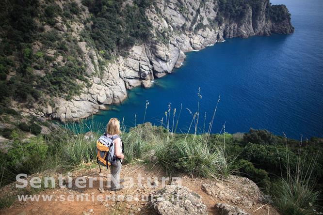 12-Il sentiero sopra Cala dell'Oro