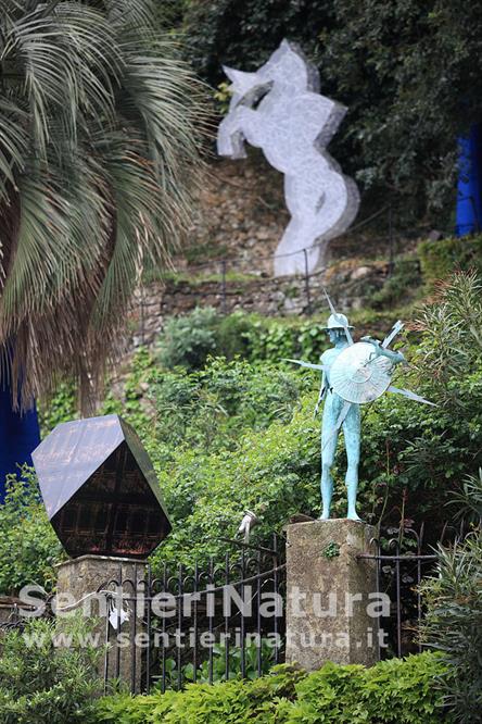 06-Opere contemporanee nel Museo del Parco di Portofino