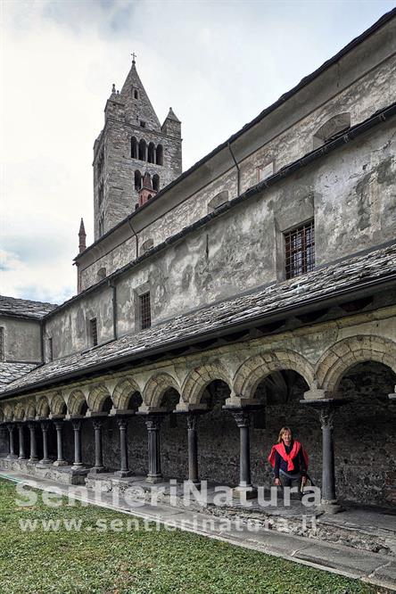 02-Il chiostro della collegiata di Sant'Orso-Aosta