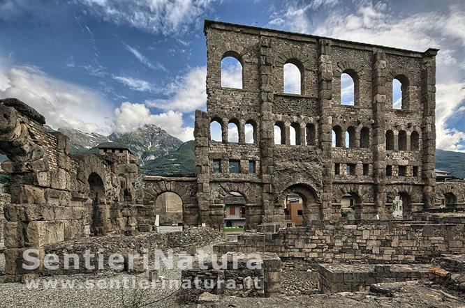 03-Il teatro romano ad Aosta