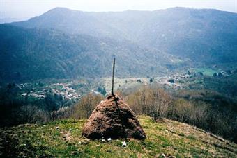04-Monte Quarnan - Veduta su Montenars da Lis Crosis