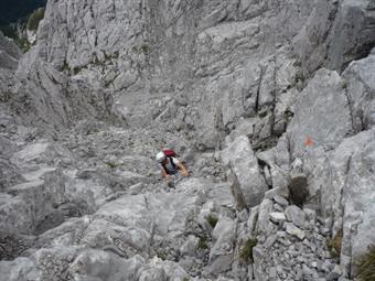 Monte Capolago - via alpinistica per passo Madeo