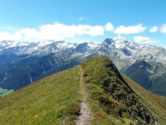 Valle Aurina: Lutterkopf (2295 metri) e Blauspitze (2558 metri)