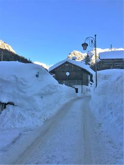 DESCRIZIONE: Percorrendo le pittoresche viuzze, usciamo in breve dall'abitato, seguendo le indicazioni dirette alle Sorgenti del Piave.