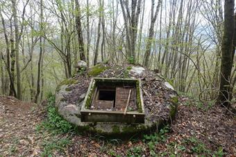 Il "bunker" in discesa dal Uoršič verso Calla