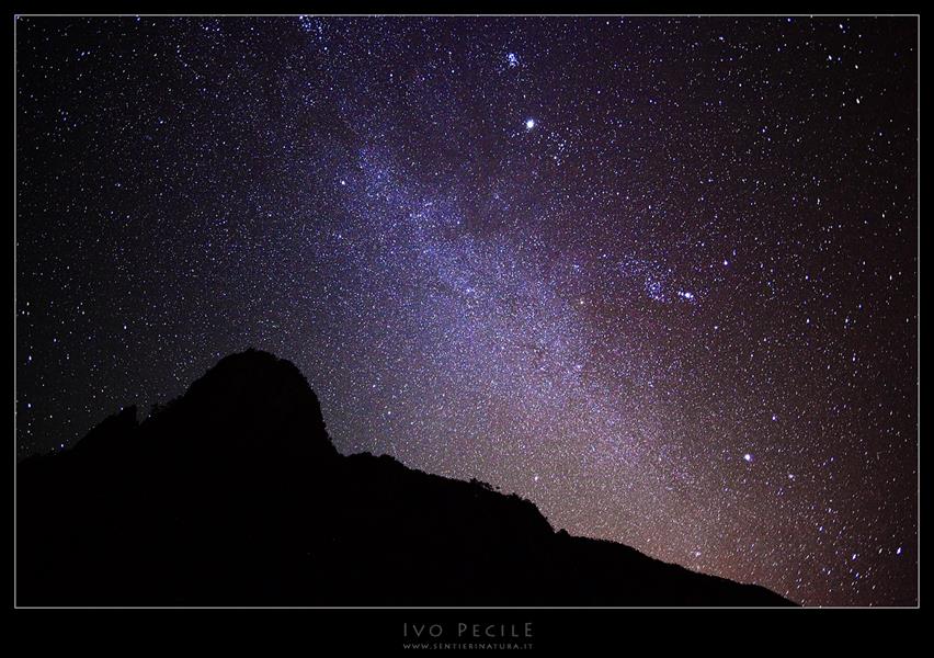 02-Il cielo stellato sopra il Pico Bejenado