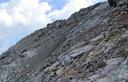 15-Le ultime roccette sotto la cima del monte Volaia