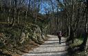 01-L'inizio della strada militare che sale al monte Cumieli