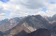 Clautana (forcella) - panorama parziale dalla Strada degli Alpini
