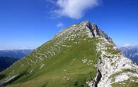 Monte Cimone dai piani del Montasio