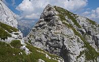 Cima Confine dal Rifugio Gilberti