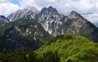 Monte Plananizza dal vallone del Rio Molino