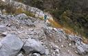 16-Attraversamento di un ghiaione grossolano sulle pendici del monte Formica