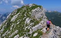 Malvuerich Basso e Alto dalla strada di passo Pramollo