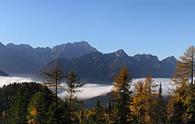 Cima Muli (rifugio forestale) - panorama parziale sulla Valcanale