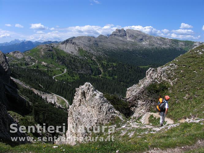 03-Punto panoramico presso la forcella Salares